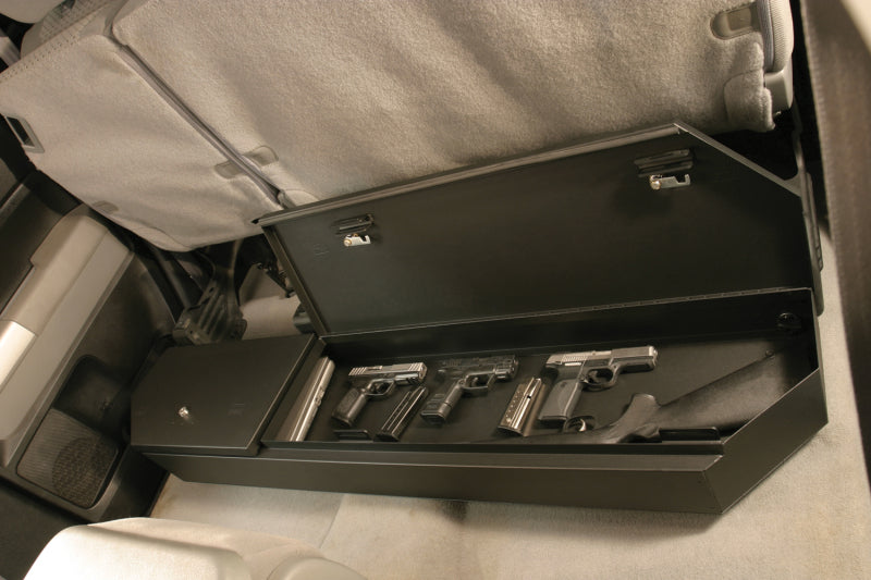Tuffy Products Tuffy 07-21 Toyota Tundra Double Cab Underseat Lockbox W/ Keyed Lock