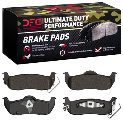 DFC 04-15 Infiniti QX56 Rear Ultimate Duty Performance Brake Pads
