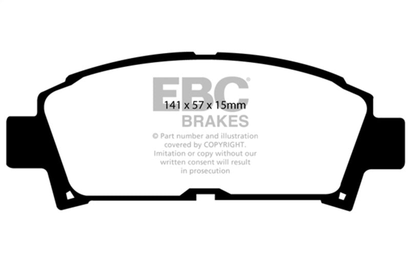 EBC 93-95 Toyota MR2 2.0T Bluestuff Front Brake Pads