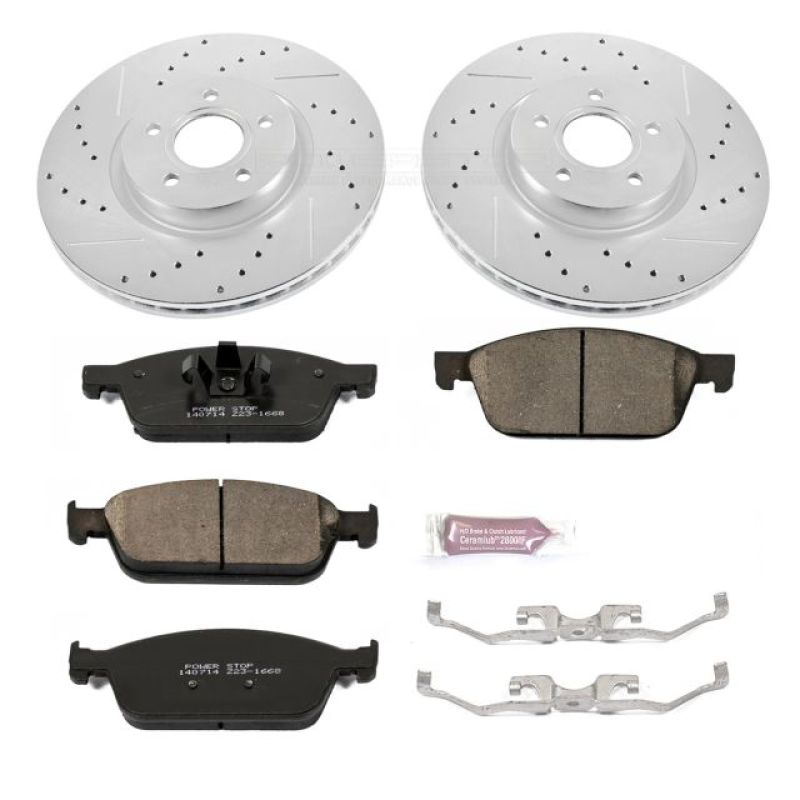 PowerStop Power Stop 13-14 Ford Focus Front Z23 Evolution Sport Brake Kit