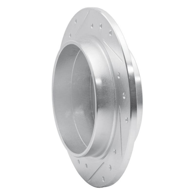 R1 Concepts R1 95-97 Volvo 960 Rear Right Drilled & Slotted Silver Brake Rotor