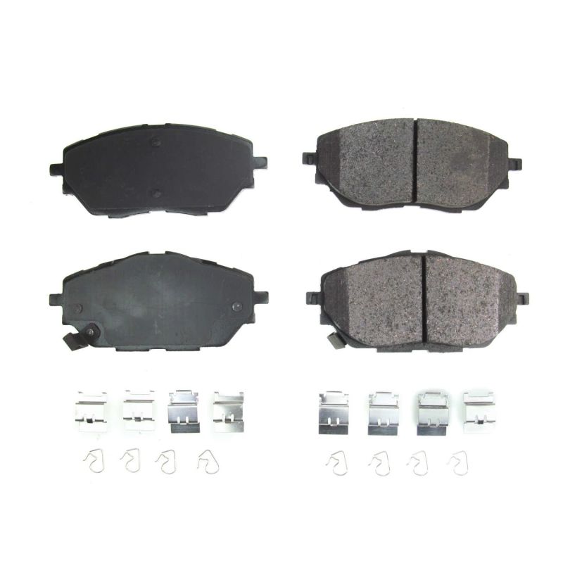 PowerStop Power Stop 18-19 Toyota C-HR Front Z17 Evolution Ceramic Brake Pads w/Hardware