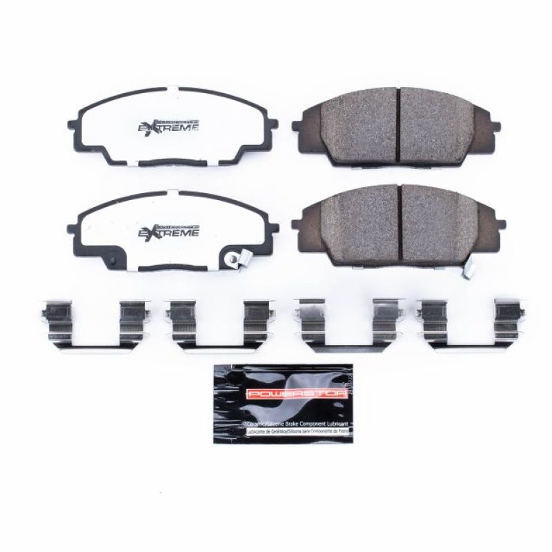 PowerStop Power Stop 07-10 Acura CSX Front Z26 Extreme Street Brake Pads w/Hardware