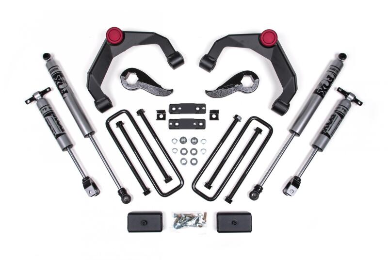 Zone Offroad 2020 GM 2500 / 3500 HD 3In Adventure Series (OE Key 84634344) w/o Overloads - Fox