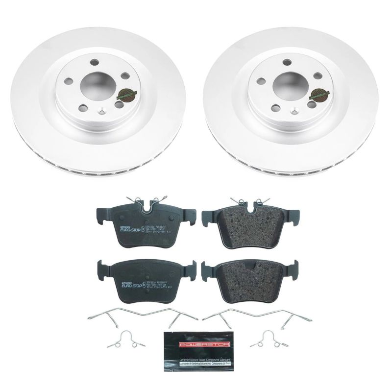 PowerStop Power Stop 19-20 Volvo S60 Rear Euro-Stop Brake Kit