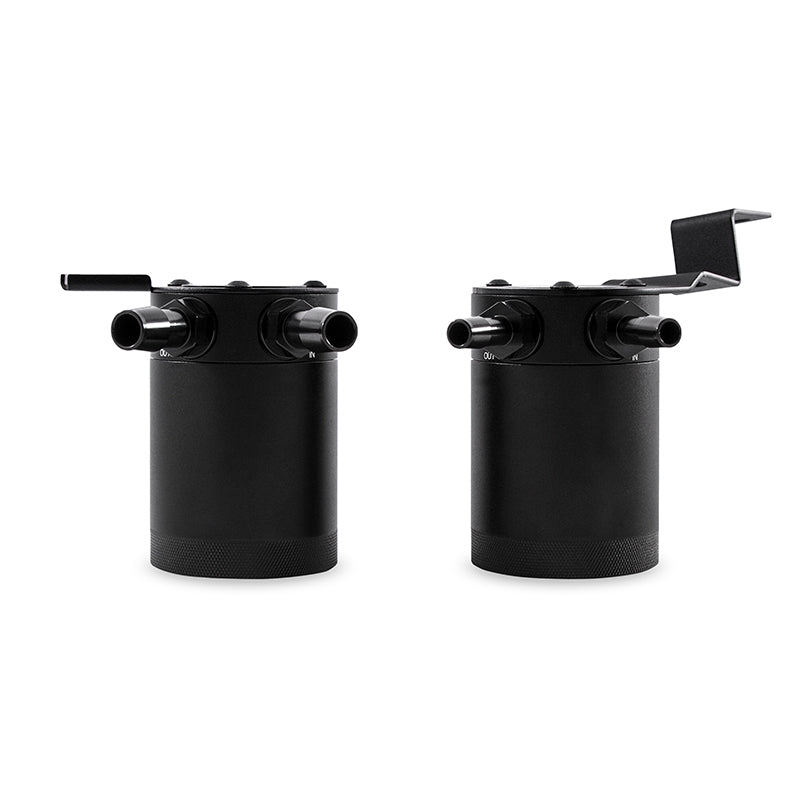 Mishimoto 2015+ Subaru WRX Baffled Oil Catch Can Kit - Black