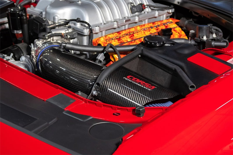 CORSA Performance Corsa 2019-2023 Dodge Challenger SRT/Hellcat/Redeye/Demon Carbon Fiber Air Intake w/ DryTech Filter