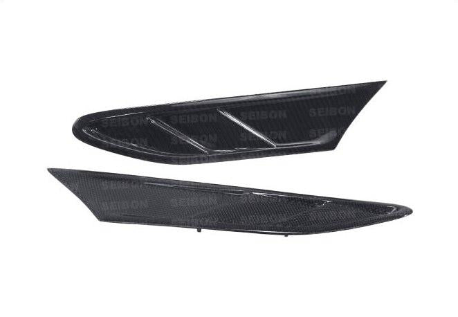 Seibon 12-13 BRZ/FRS FR Style Carbon Fiber Fender Ducts (Pair)