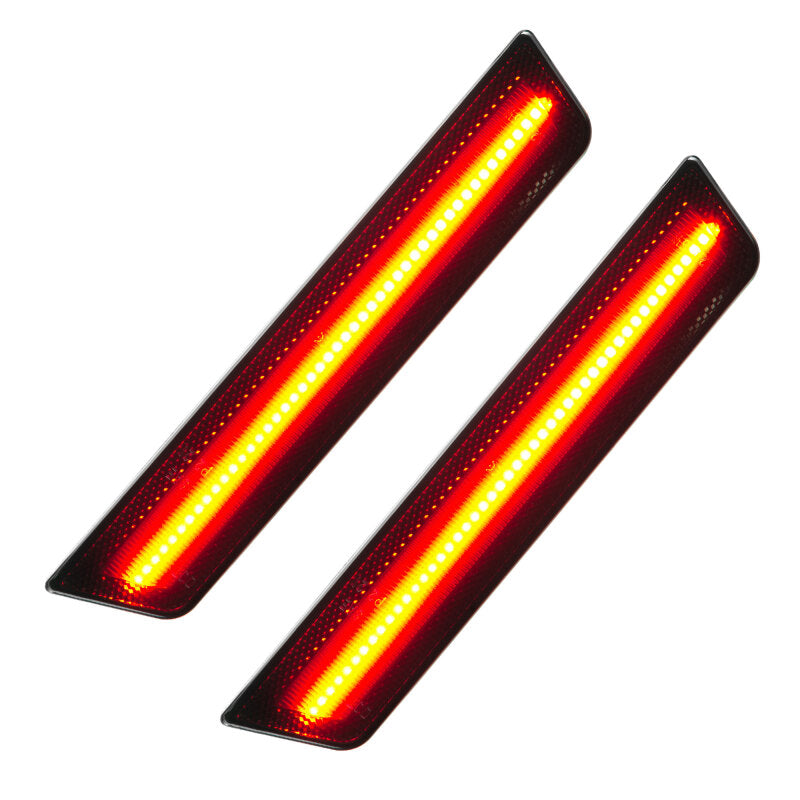 ORACLE Lighting Oracle 11-14 Dodge Charger Concept Sidemarker Set (Rear Only) - Tinted - No Paint