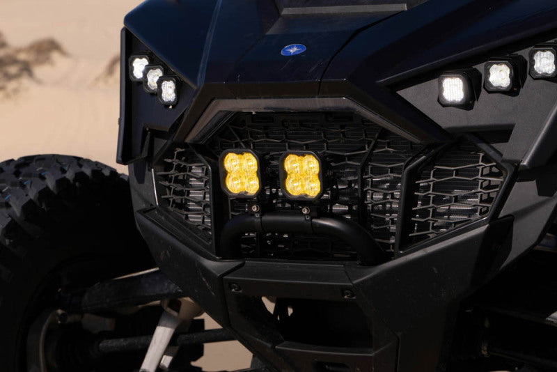 Diode Dynamics SS3 LED Bumper 1 1/2 In Roll Bar Kit Max - Yellow SAE Fog (Pair)