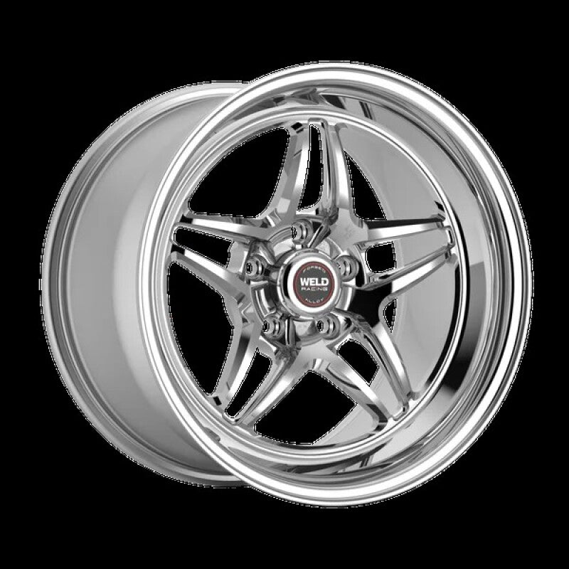Weld S81 18x12 5x4.75 BS 8.6 (53 ET) Polish 3.18 ID High Pad - Polished Shell