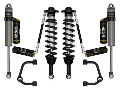 ICON 21-23 Ford F-150 4WD 2.75-3.5in Stage 4 Suspension System w/ Tubular UCA