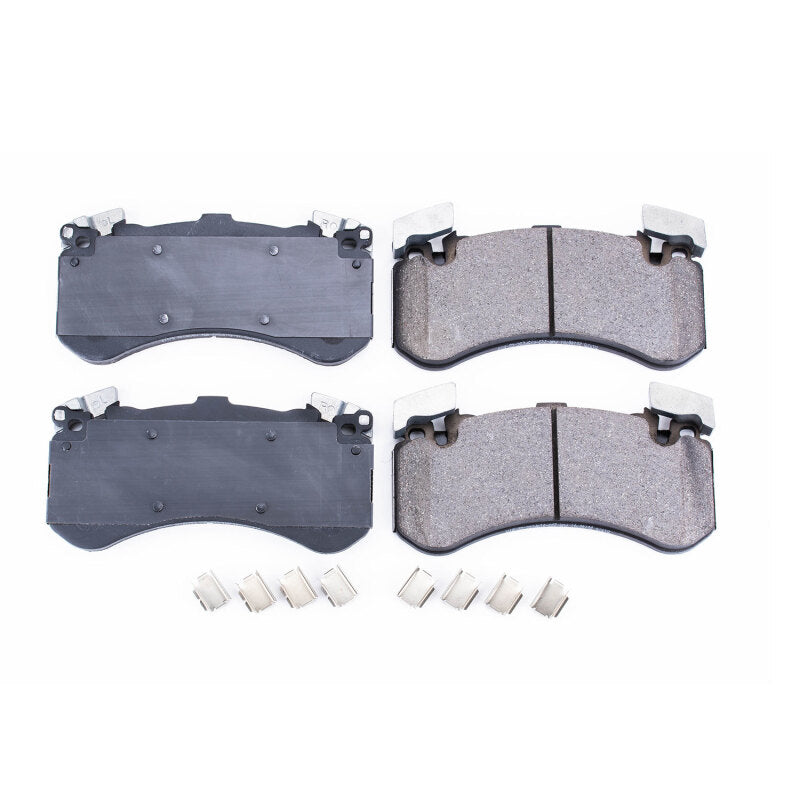 PowerStop Power Stop 16-18 Audi A7 Quattro Front Z17 Evolution Ceramic Brake Pads w/Hardware