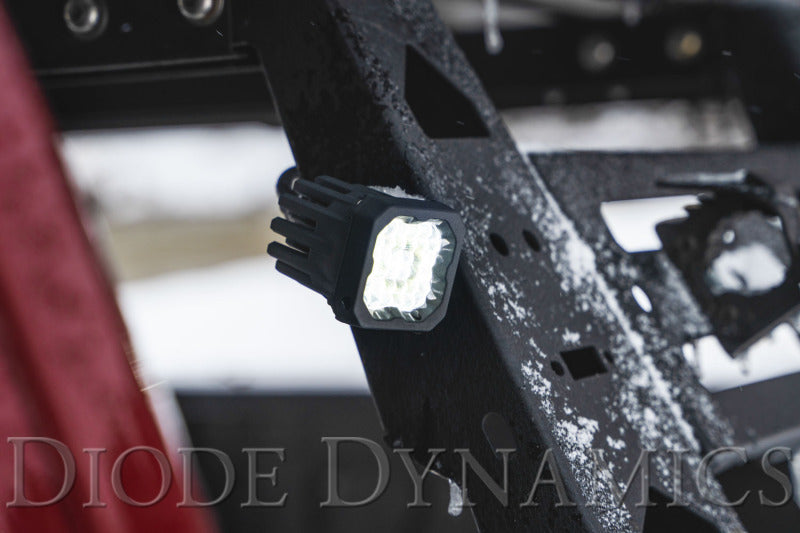 Diode Dynamics Stage Series C1 LED Pod Sport - White Flood Standard ABL (Pair)