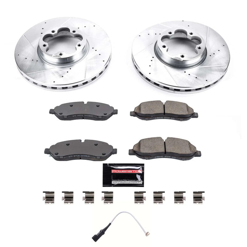 PowerStop Power Stop 20-22 Ford Transit-350 HD Front Z23 Evolution Brake Kit