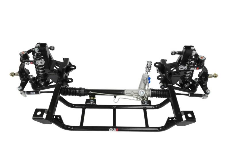 QA1 67-76 MOPAR A-Body Single Adjustable Front Coilover System - 2-4in. Drop
