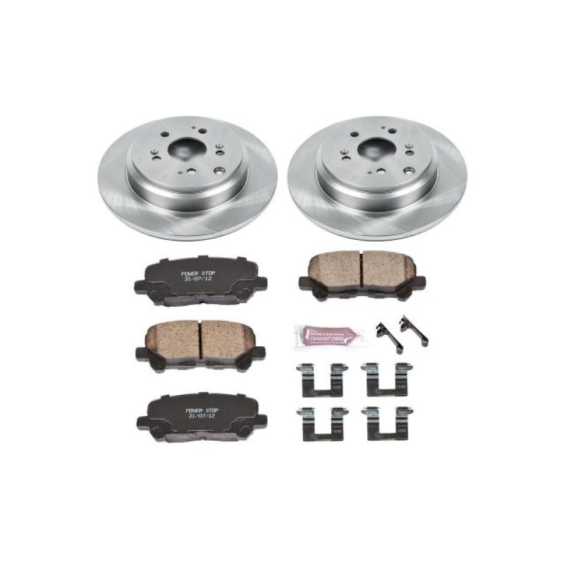 PowerStop Power Stop 07-13 Acura MDX Rear Autospecialty Brake Kit
