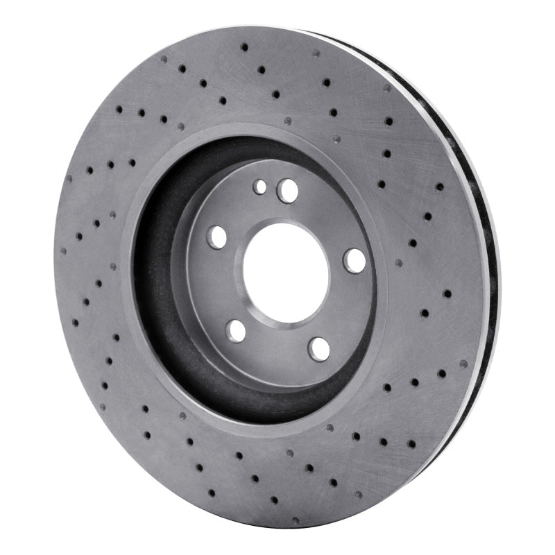 DFC 14-20 Infiniti QX30 Front Drilled Brake Rotor