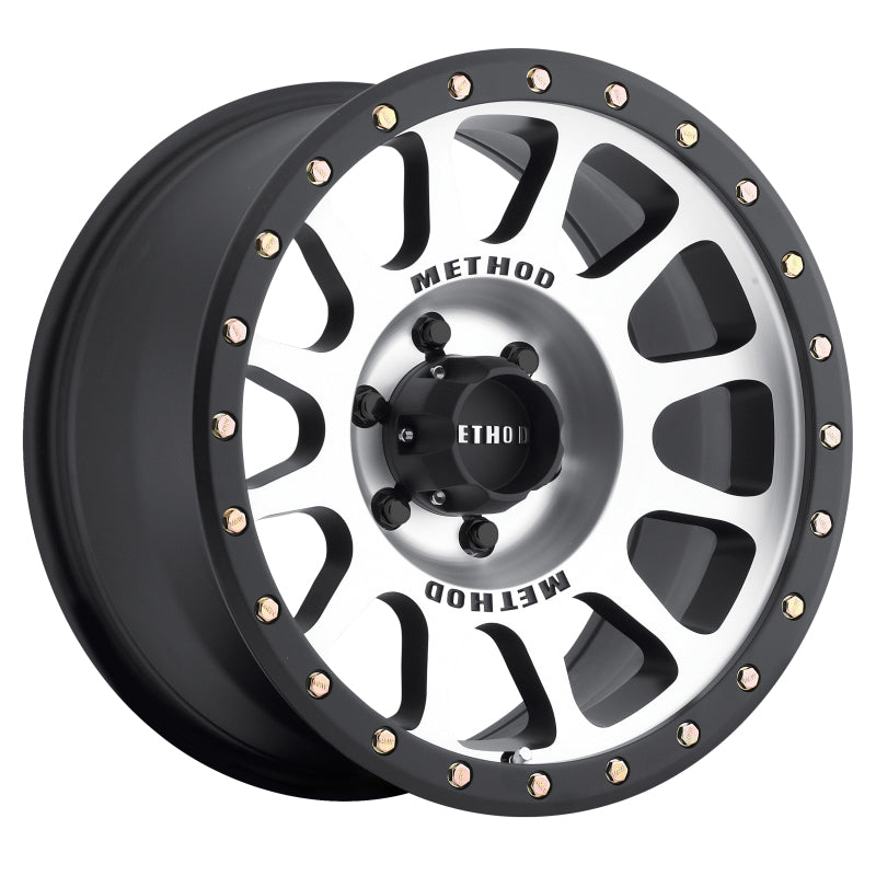 Method Wheels Method MR305 NV 18x9 -12mm Offset 6x5.5 108mm CB Machined/Black Street Loc Wheel