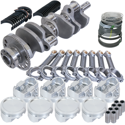 Eagle Chevy LS1 4.000in Crank 58 Tth Reluctor 6.125in I-Beam Rods 3.898in Pistons Rotating Assembly