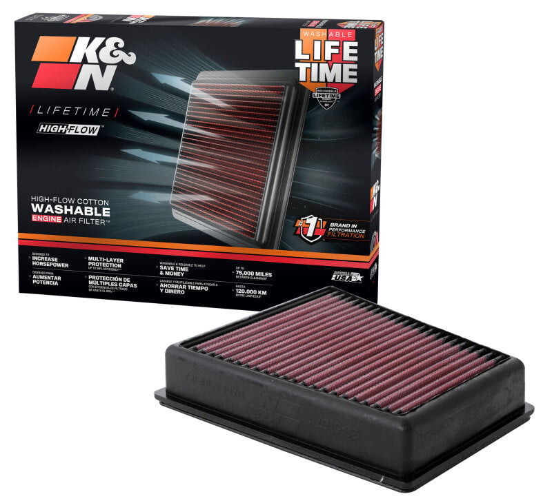 K&N Engineering K&N 20-21 Buick Encore GX L3-1.2L F/I Replacement Drop In Air Filter