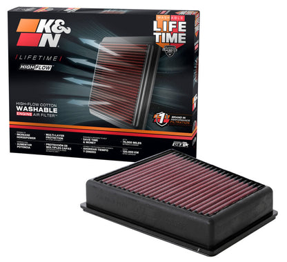 K&N Engineering K&N 20-21 Buick Encore GX L3-1.2L F/I Replacement Drop In Air Filter