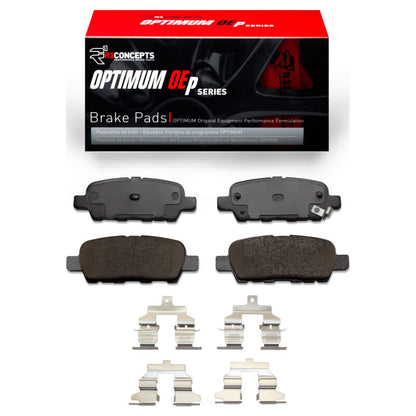 R1 Concepts R1 2002-2025 Nissan Juke Rear R1 Optimum OE Pads & Hardware Kit