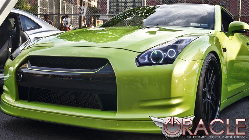 ORACLE Lighting Oracle Nissan GT-R 09-13 Halo Kit - ColorSHIFT w/ Simple Controller