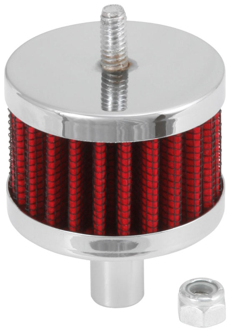 K&N Engineering K&N Steel Base Crankcase Vent Filter 0.5in Vent OD x 2in OD x 1.5in Height