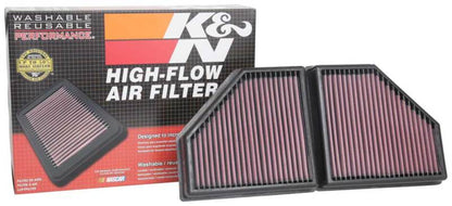 K&N Engineering K&N 16-19 BMW 750i L6-4.4L F/I Replacement Drop In Air Filter