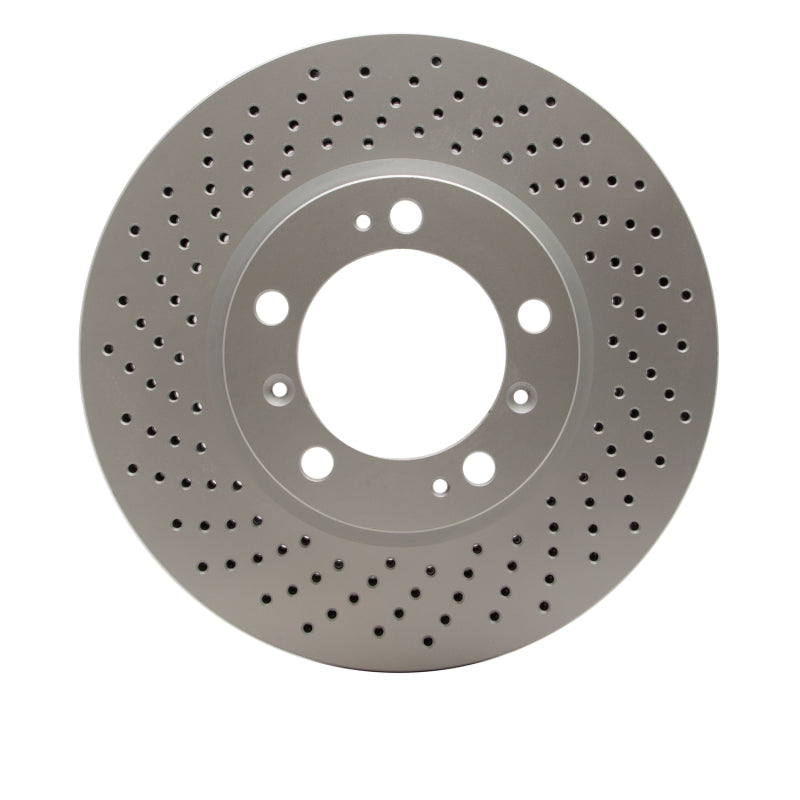 DFC 98-12 Porsche Cayman Left Front Drilled Hi-Carbon Alloy Geomet Coated Rotor
