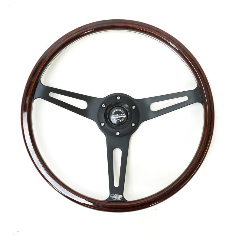NRG Classic Vintage Wheel (380mm) 3 Spoke Center 1in Deep Dish