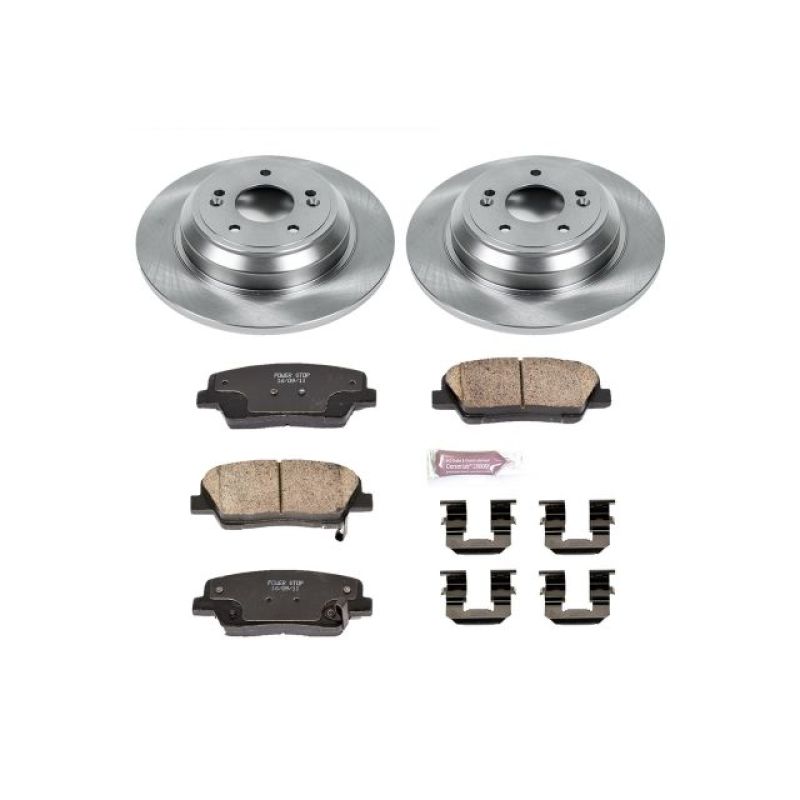 PowerStop Power Stop 2009 Hyundai Genesis Rear Autospecialty Brake Kit