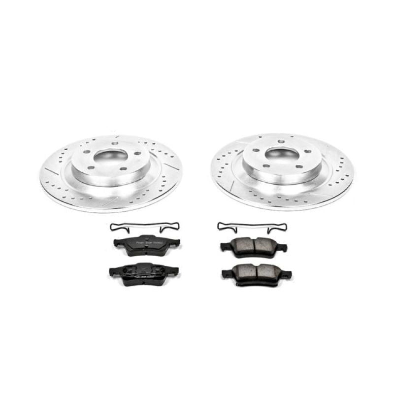 PowerStop Power Stop 06-07 Mazda 5 Rear Z23 Evolution Sport Brake Kit
