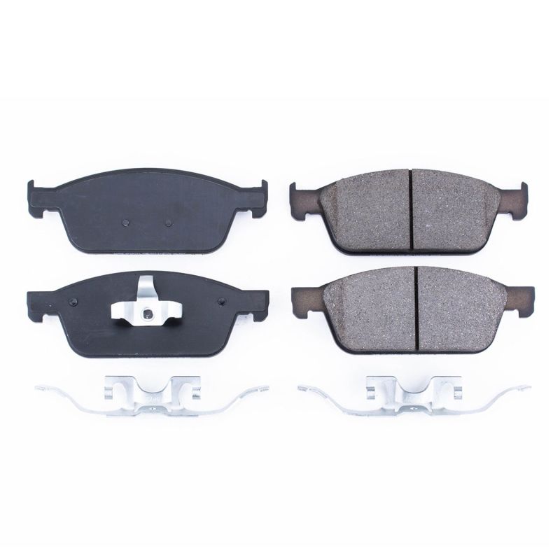 PowerStop Power Stop 2013 Ford Focus Front Z17 Evolution Ceramic Brake Pads w/Hardware