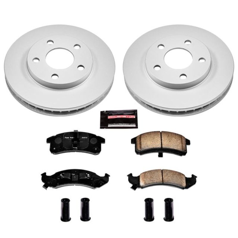 PowerStop Power Stop 94-99 Buick LeSabre Front Z17 Evolution Geomet Coated Brake Kit