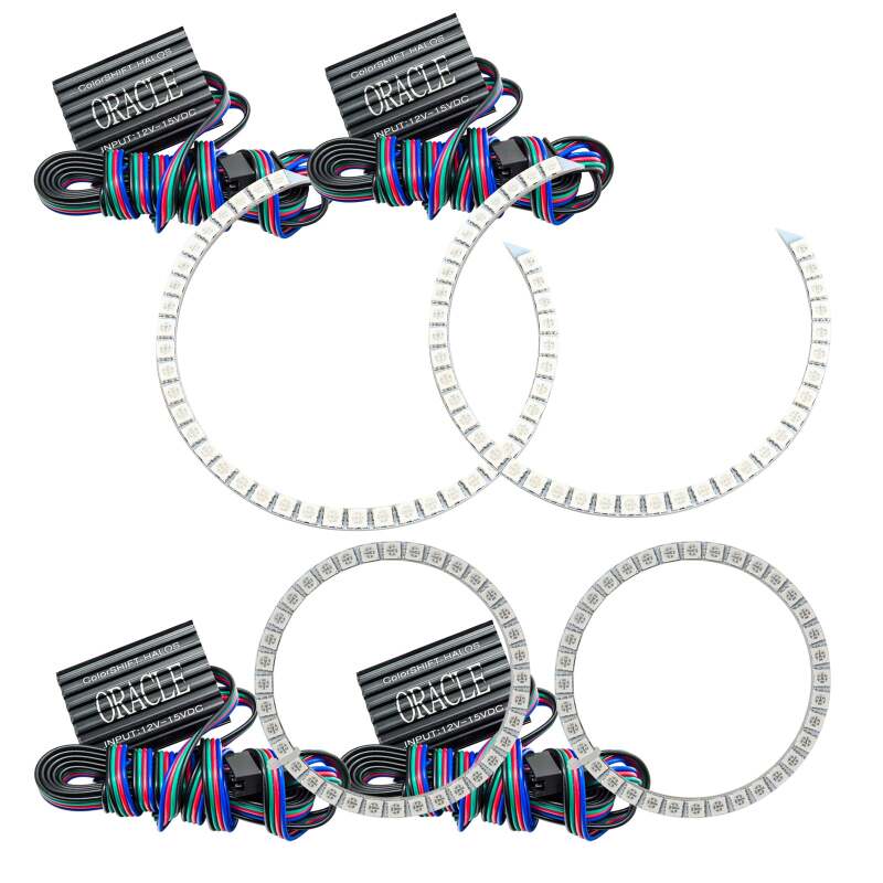 ORACLE Lighting Oracle Ford FiveHundred 05-07 Halo Kit - ColorSHIFT w/o Controller