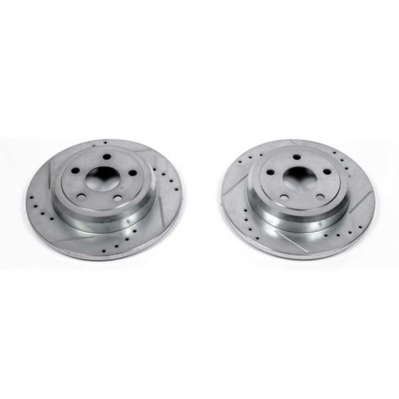 PowerStop Power Stop 11-19 Dodge Durango Rear Evolution Drilled & Slotted Rotors - Pair