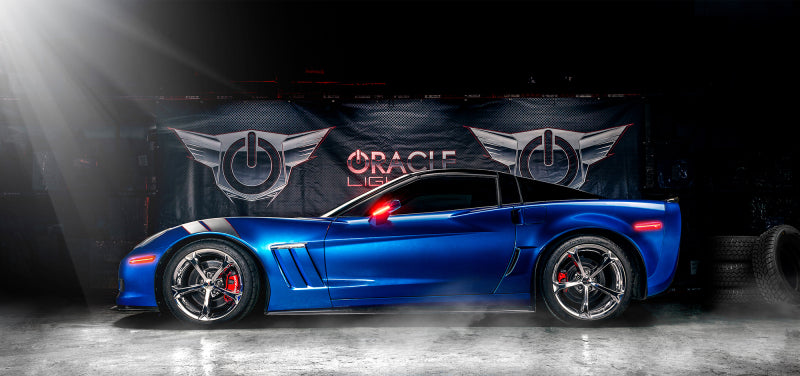 ORACLE Lighting Oracle 05-13 Chevrolet Corvette C6 Concept Sidemarker Set - Clear - No Paint