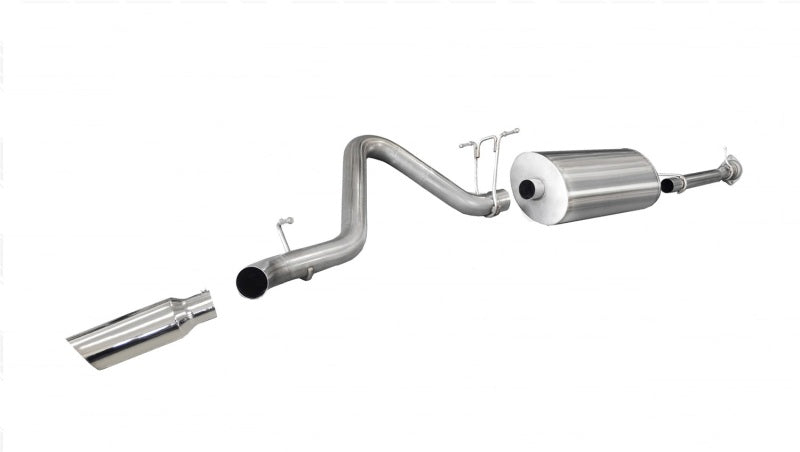 CORSA Performance Corsa 11 -12 Chevrolet Silverado Ext. Cab/Long Bed 2500 6.0L V8 Polished Sport Cat-Back Ex
