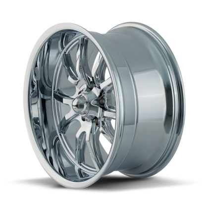 Ridler Wheels Ridler 650 20x8.5 / 5x120.65 BP / 0mm Offset / 83.82mm Hub Chrome Wheel