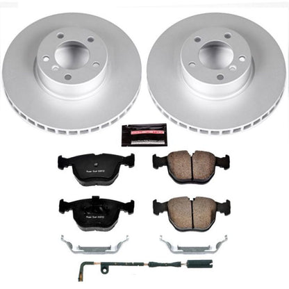 PowerStop Power Stop 01-03 BMW 530i Front Z23 Evolution Sport Coated Brake Kit