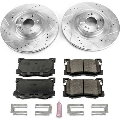 PowerStop Power Stop 15-16 Hyundai Genesis Front Z23 Evolution Sport Brake Kit