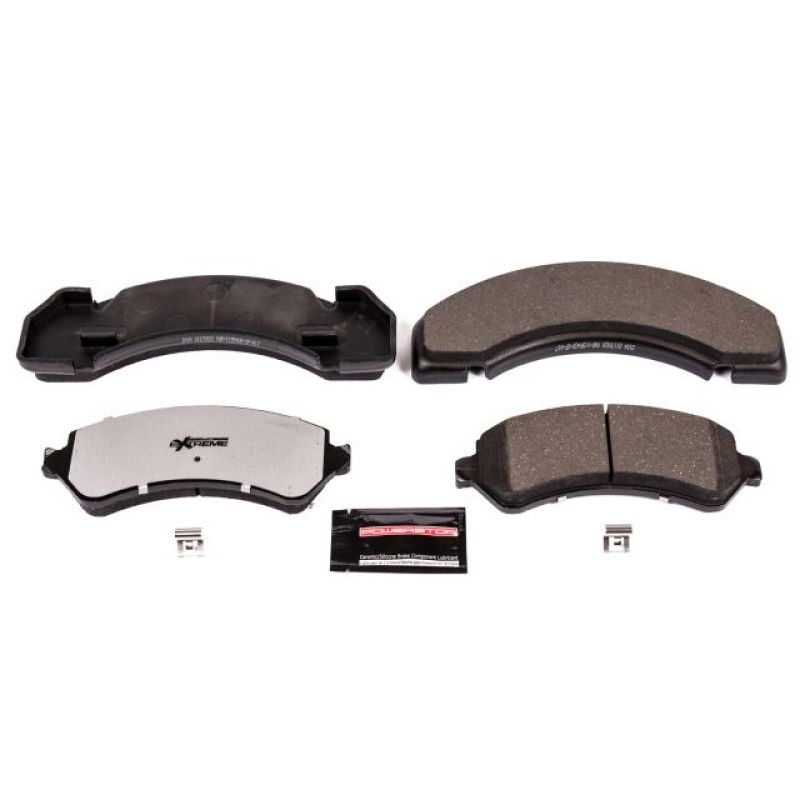 PowerStop Power Stop 94-00 Chevrolet C3500HD Front or Rear Z36 Truck & Tow Brake Pads w/Hardware