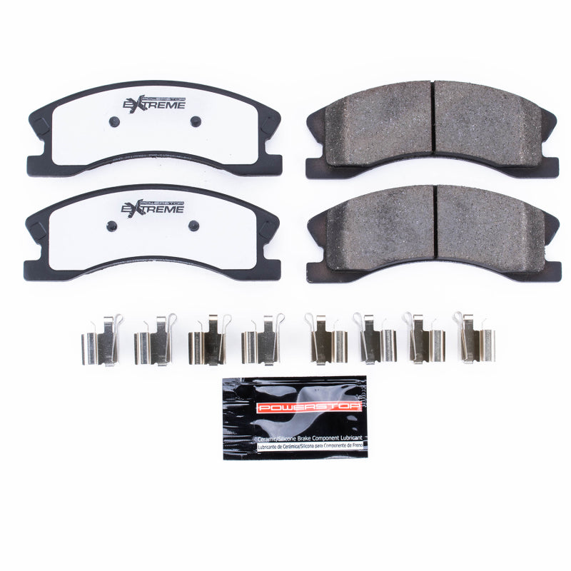 PowerStop Power Stop 99-04 Jeep Grand Cherokee Front Z26 Extreme Street Brake Pads w/Hardware