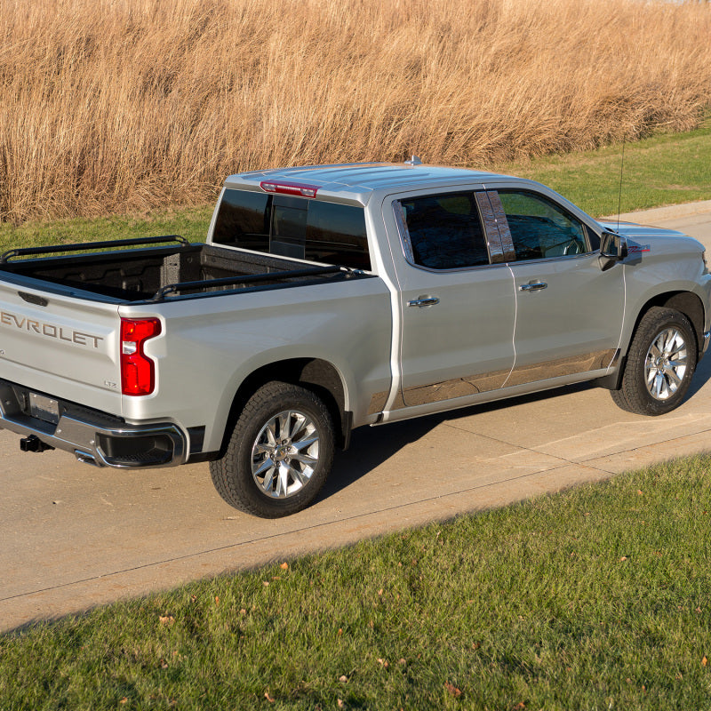 Putco 07-13 Silverado Crew Cab 6.5 Short Box - 6in Wide - 14pcs Stainless Steel Rocker Panels