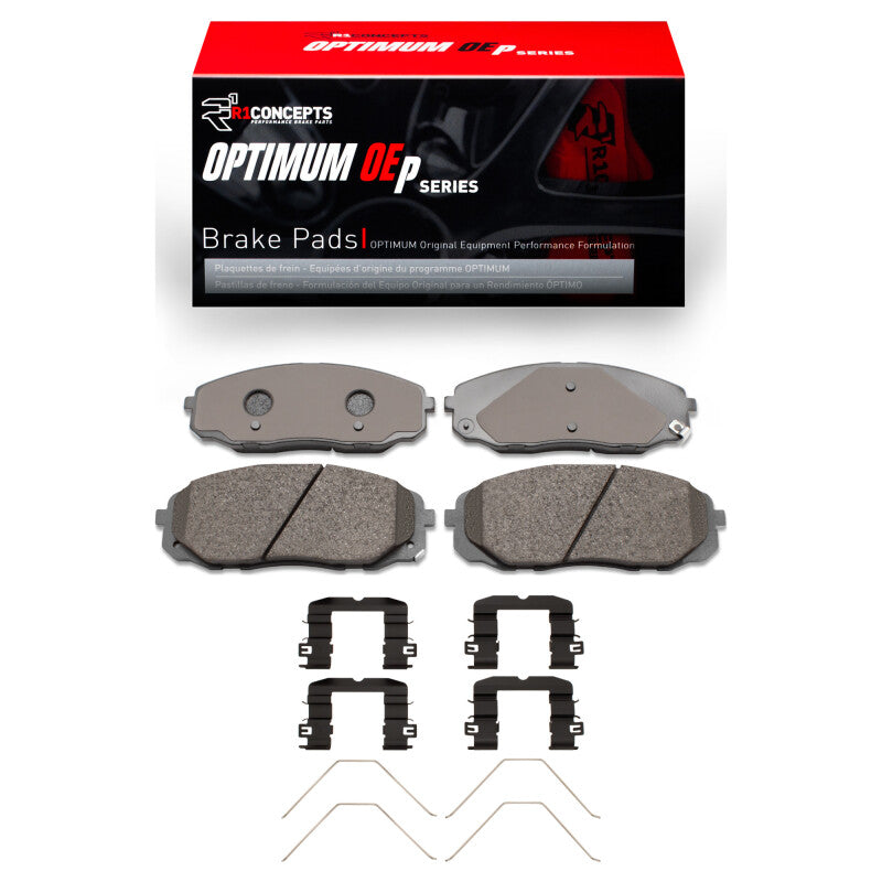 R1 Concepts R1 15-21 Kia SEDONA Front Optimum OE Brake Pads & Hardware Kit