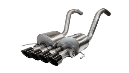 CORSA Performance Corsa 2015-2019 Chevrolet Corvette C7 Z06 6.2L 2.75in Xtreme Axle-Back w/ Dual NPP & Quad Black Tips