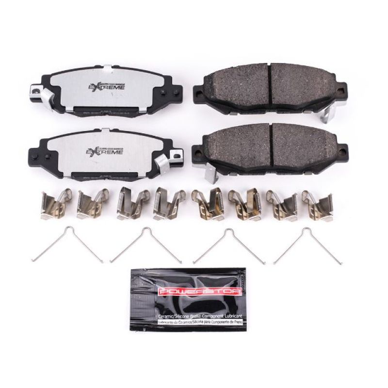PowerStop Power Stop 93-97 Lexus GS300 Rear Z26 Extreme Street Brake Pads w/Hardware
