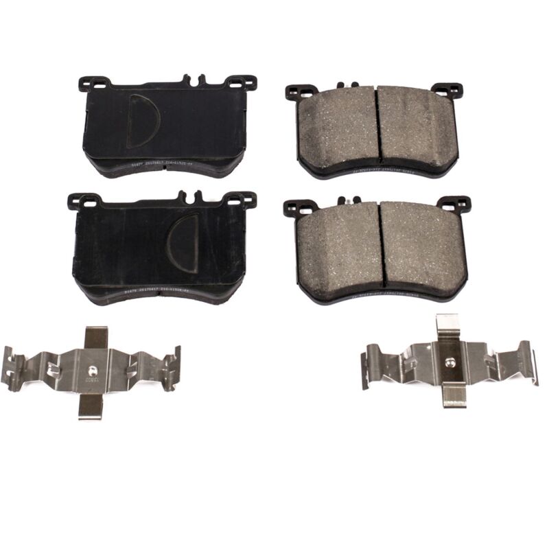PowerStop Power Stop 15-16 Mercedes-Benz SL400 Front Z17 Evolution Ceramic Brake Pads w/Hardware